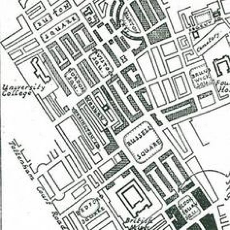 Bloomsbury historic map