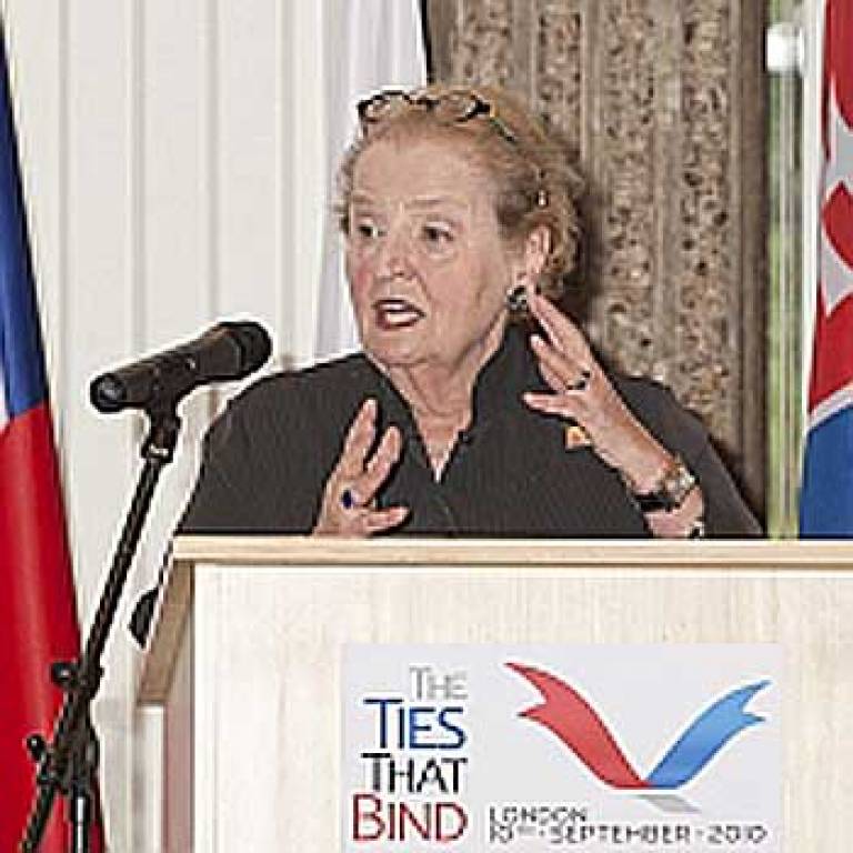 Dr Madeleine Albright