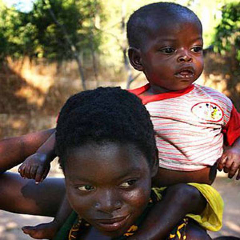 People of the Makua (Makhuwa) Bantu ethnic group in Mozambique