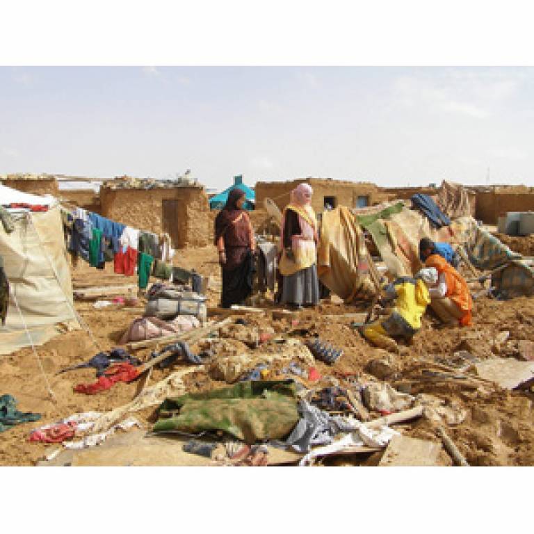 Refugees in Western Sahara (from Saharauiak on Flickr)