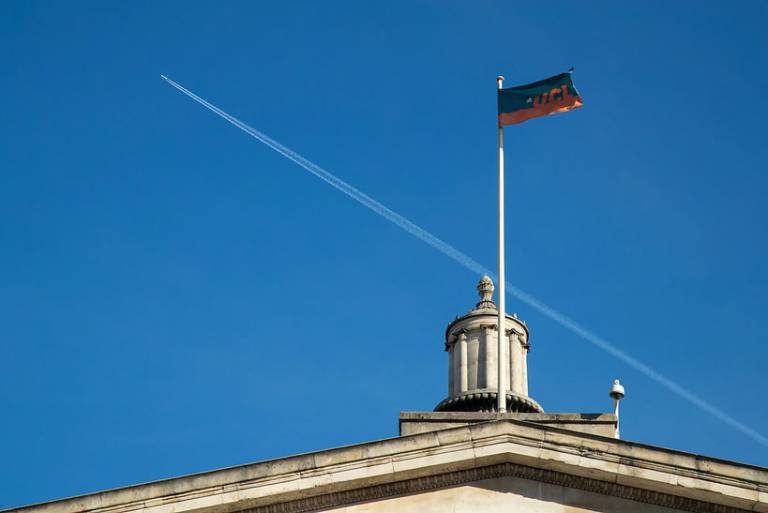 Flag Portico UCL