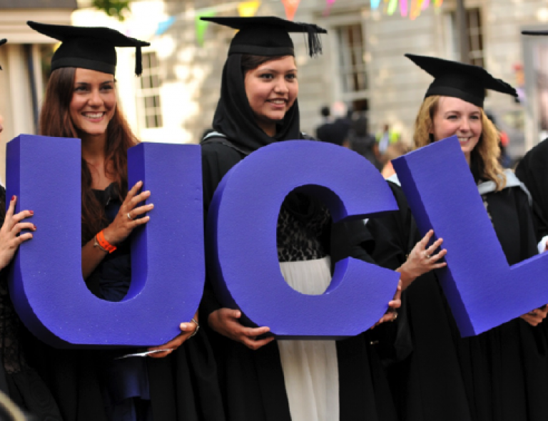 UCL graduation ceremonies staff