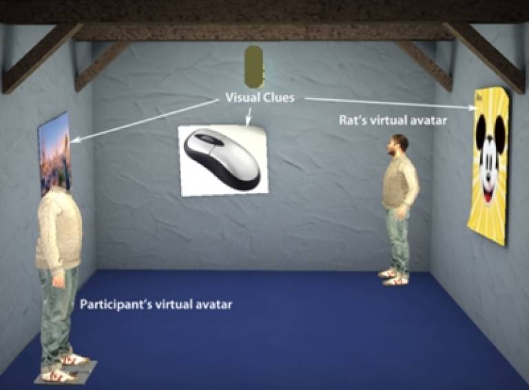 Virtual reality scene
