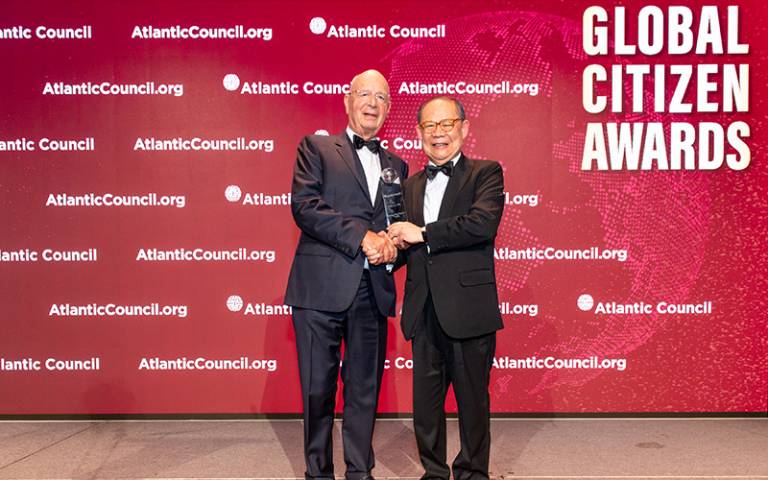 Victor Chu wins Global Citizen Award