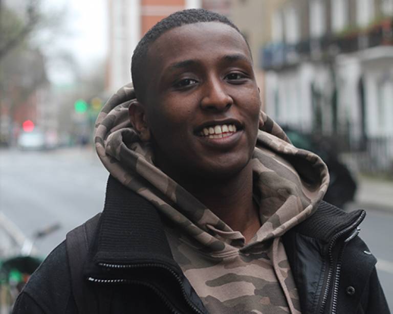 UCL student Abdul Elmi raises £40K for the Somali Drought appeal and he wants to inspire others to take action