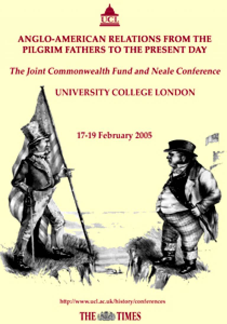 Anglo-American Relations from the Pilgrim Fathers to the Present