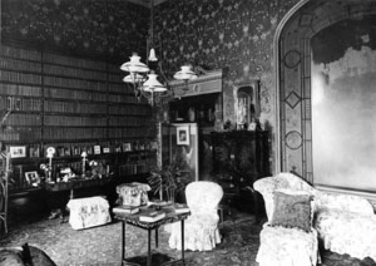 Brodsworth Hall Library, 1910 (English Heritage)