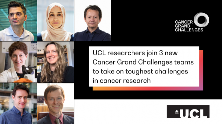 Seven scientists at UCL will take on some of the toughest obstacles in cancer