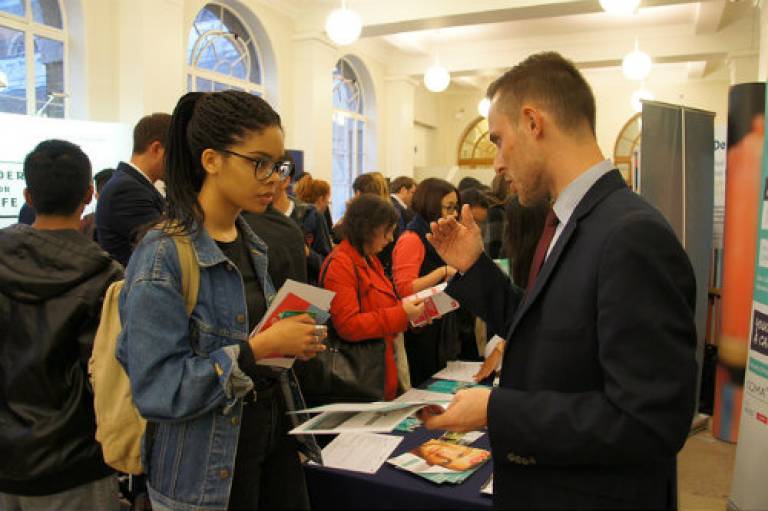 UCL Careers Fairs 2016: your chance to meet future employers