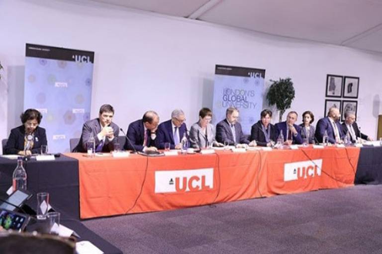 A high-level government of Chile delegation at UCL