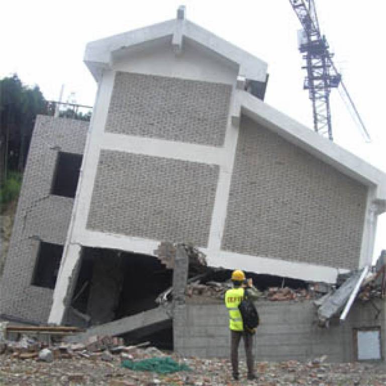 Damage caused by the Chinese earthquake