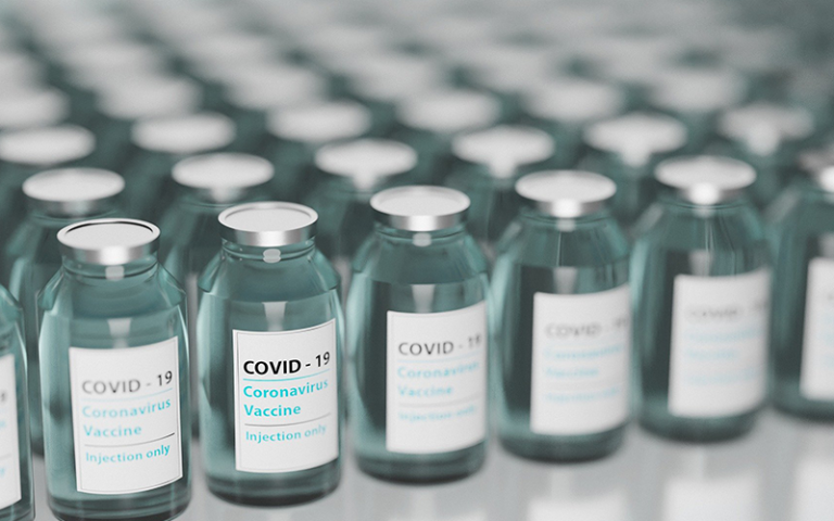 An image of COVID-19 vaccines