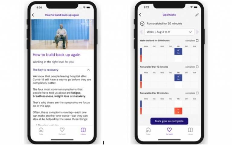 Rehabilitation app helps COVID-19 patients recover at home