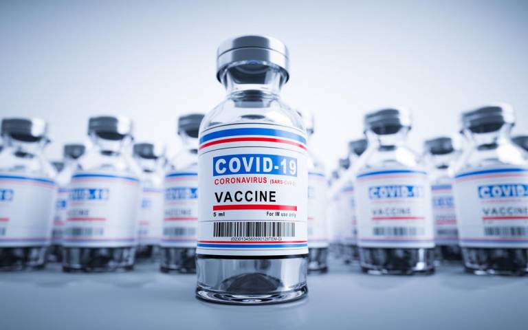 Covid vaccine stock image