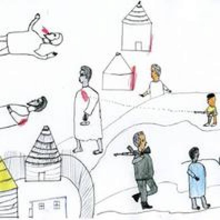 Drawing from Darfur