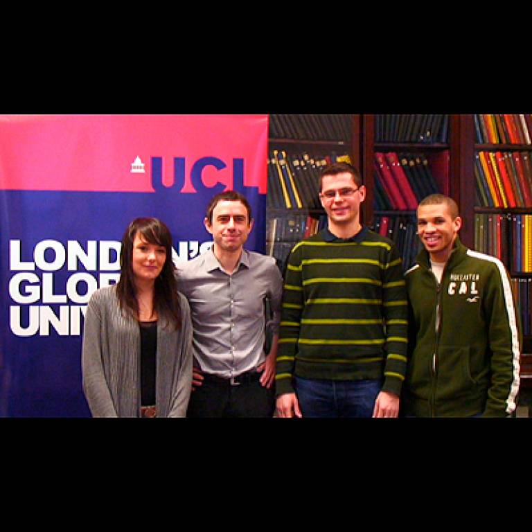 UCL's student 'dream team'