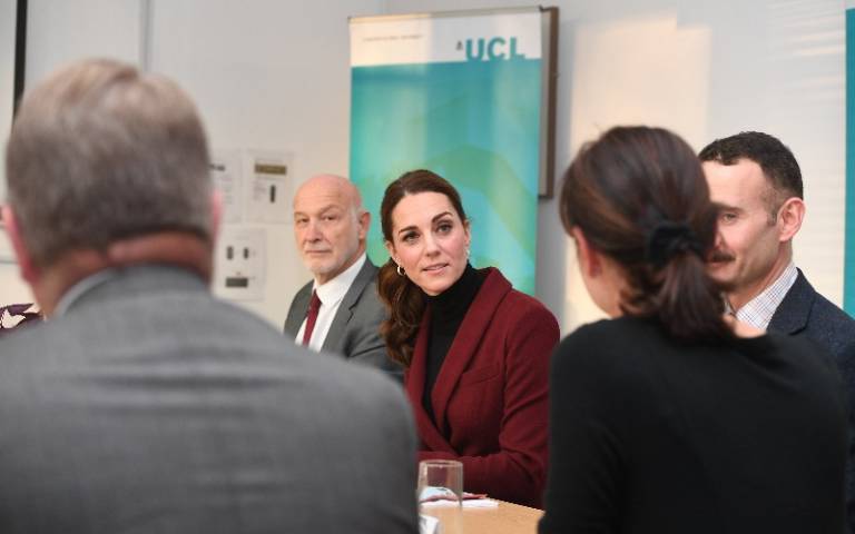 The Duchess of Cambridge at UCL