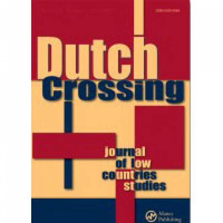 Dutch Crossing: Journal of Low Countries Studies