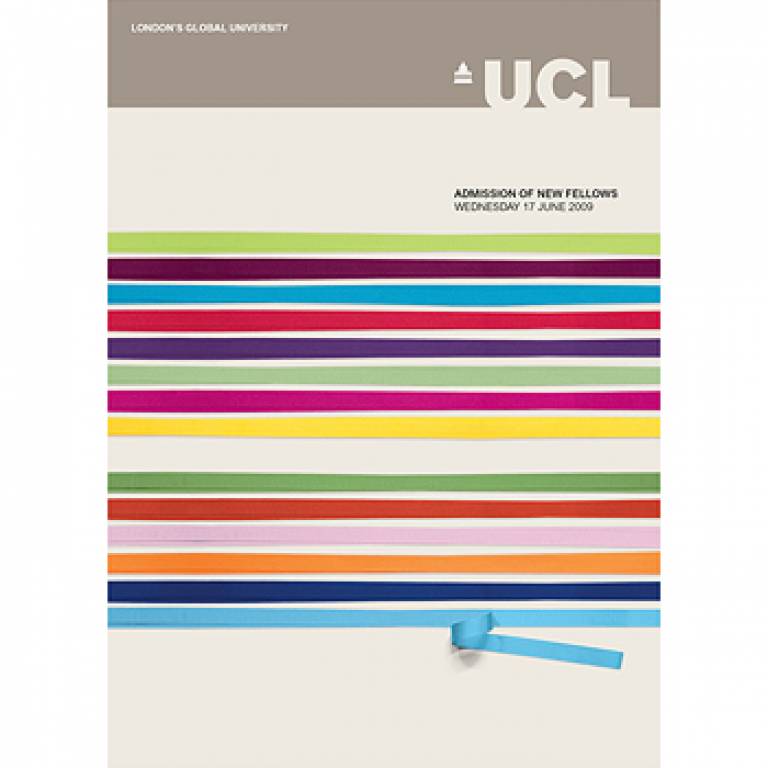 UCL Fellows inauguration publication