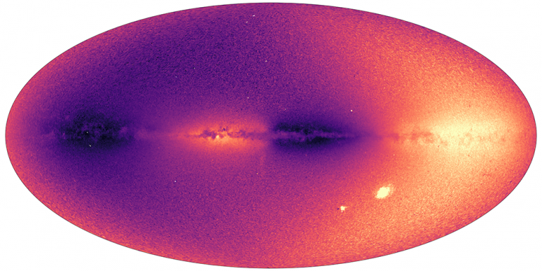 ESA’s Gaia data release 3 shows us the speed at which more than 30 million objects in the Milky Way (mostly stars) move towards or away from us. 