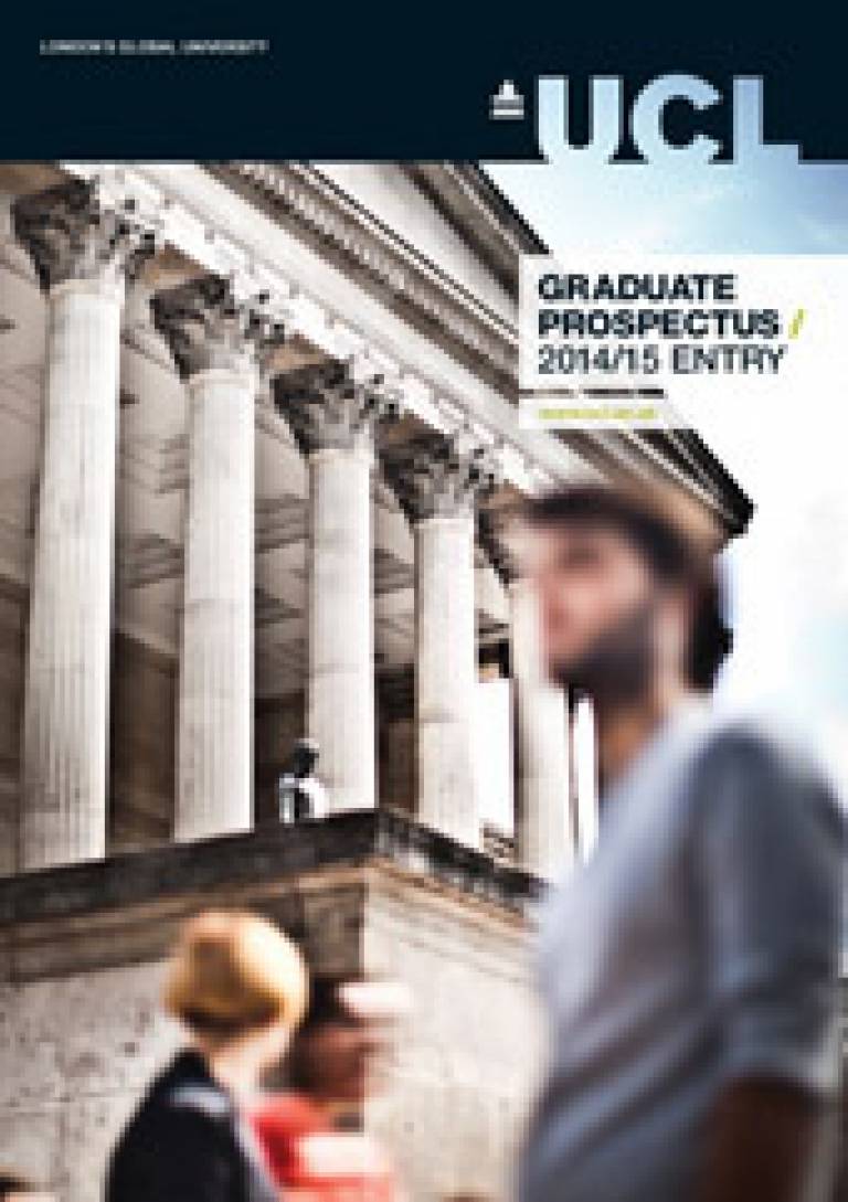 UCL Graduate Prospectus