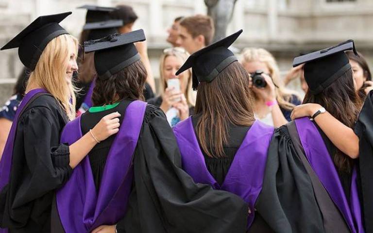 UCL graduating students
