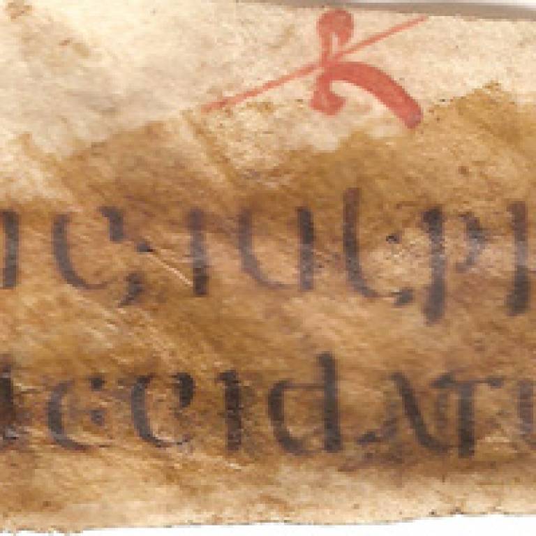 An extract from the Gregorian Code fragments