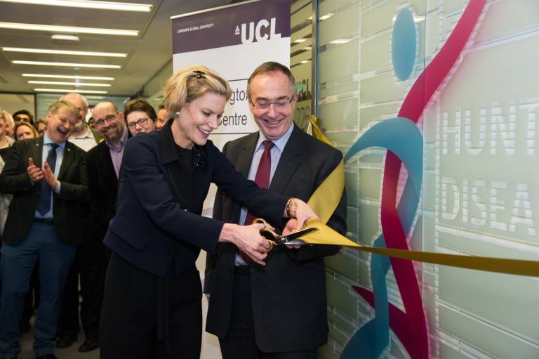 Prof Arthur and Amanda Staveley open new HD centre