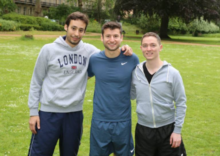 UCL doctoral students race to raise money for Bliss