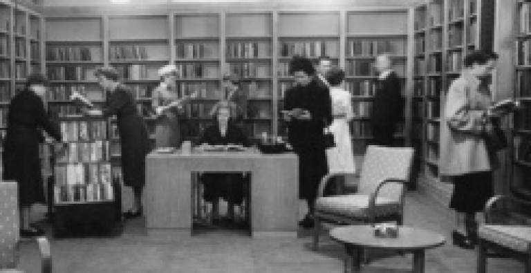 The Gowers Library in 1951