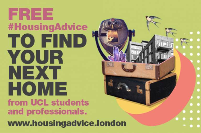 Free #HousingAdvice from UCL students and housing professionals