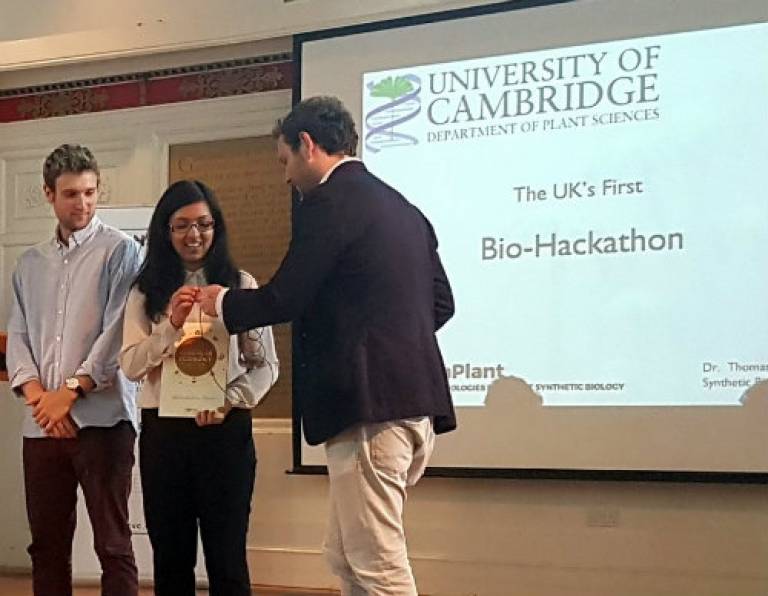 UCL Biochemcial Engineering students win first UK Bio-Hackathon