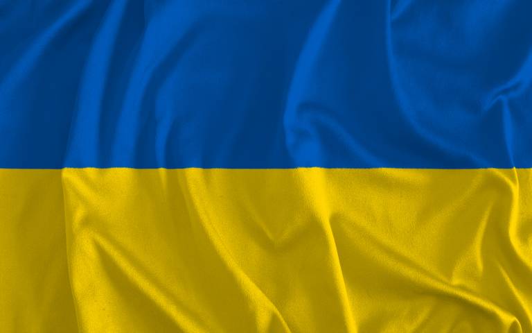 Ukrainian flag. Credit: iStock / Simoncountry