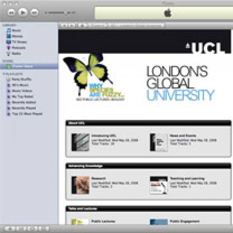 UCL on iTunes