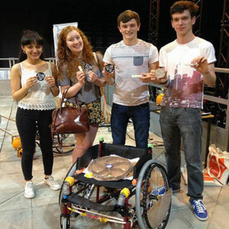 UCL-JDF Summer School – reinventing the wheelchair