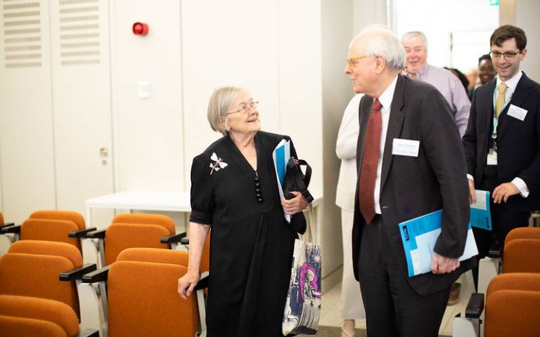 Lady Hale and Sir Ross Cranston