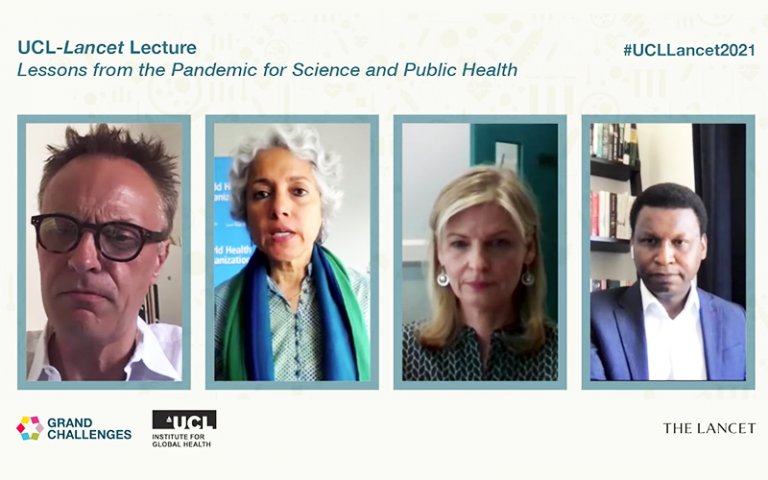 An image of the Lancet Lecture panel