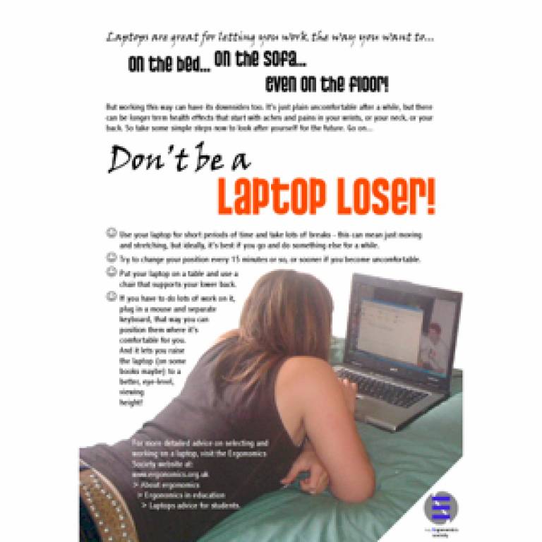 laptop poster