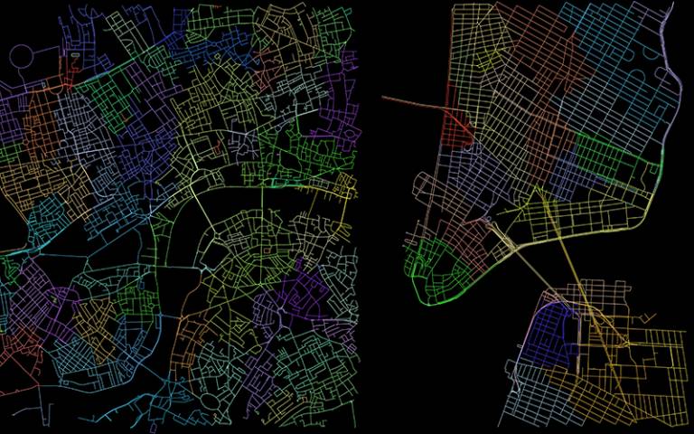 London and New York City street networks