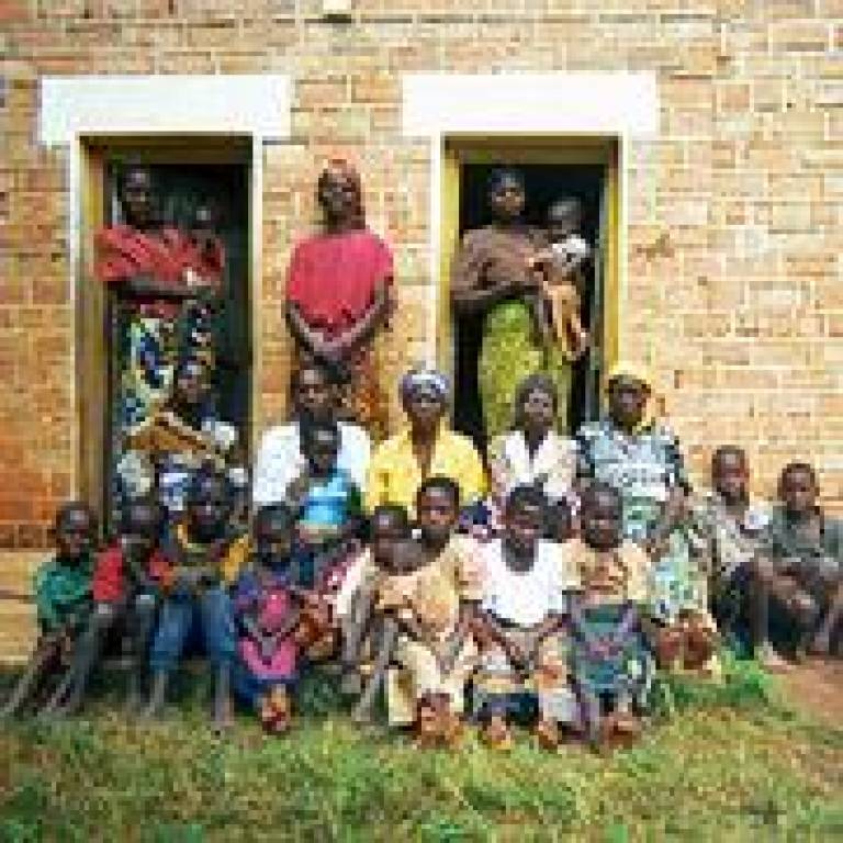 Healthy women and children in Mchinji, Malawi