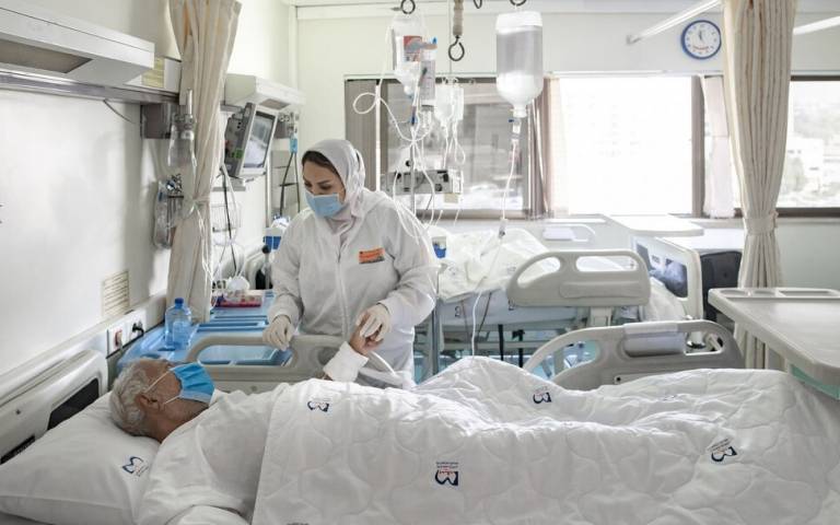Milad hospital, Iran, during the Covid-19 pandemic