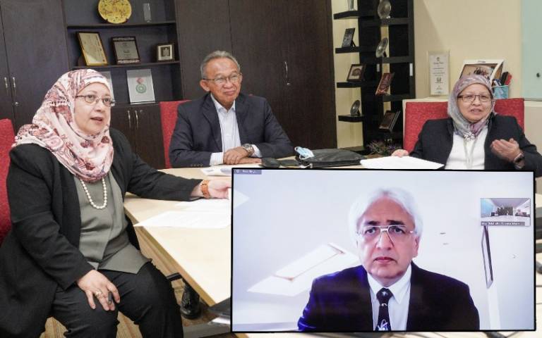 Professor Sir Ali Zumla awarded 2020 Mahathir Science Award