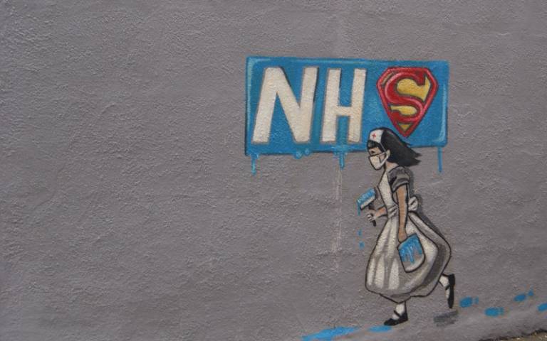 NHS mural