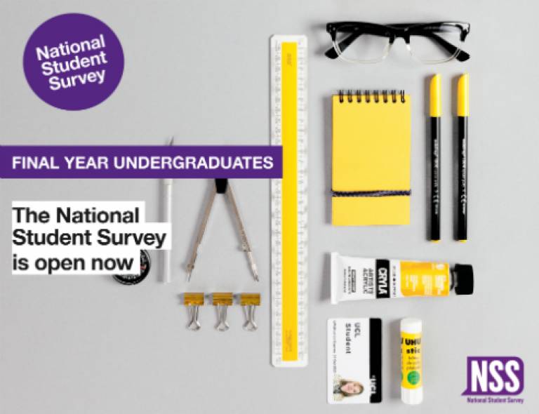 Calling all final year undergraduates: tell us about your UCL experience