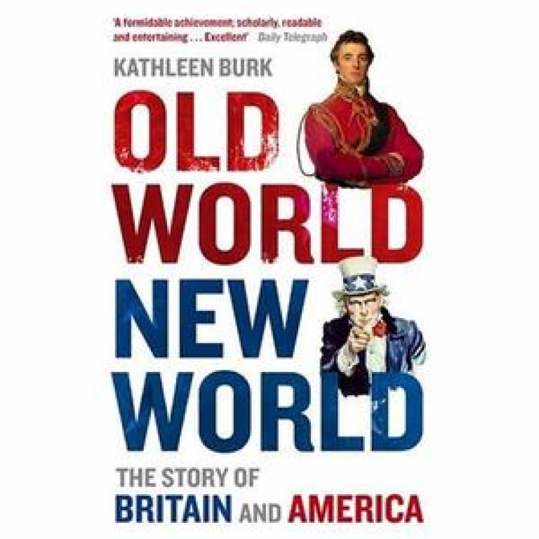 Dustjacket of Prof Burk's 'Old World, New World'