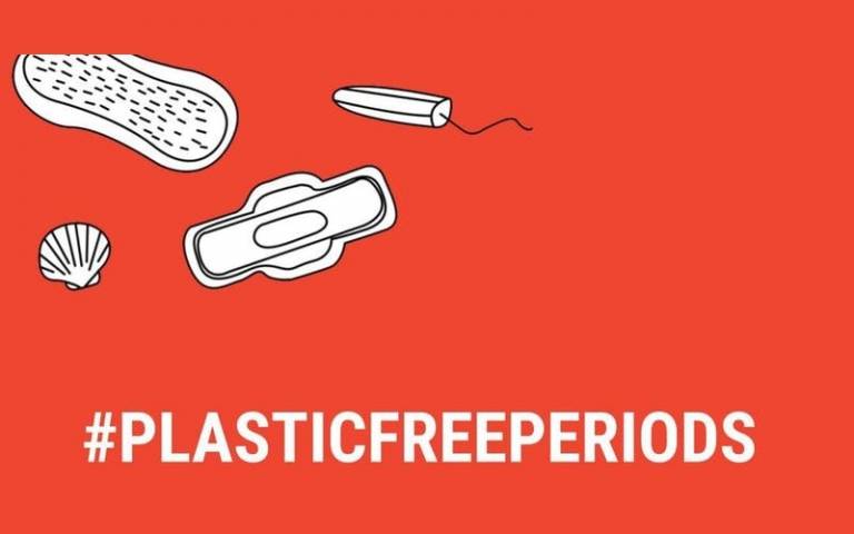 Promotional image for #plasticfreeperiods