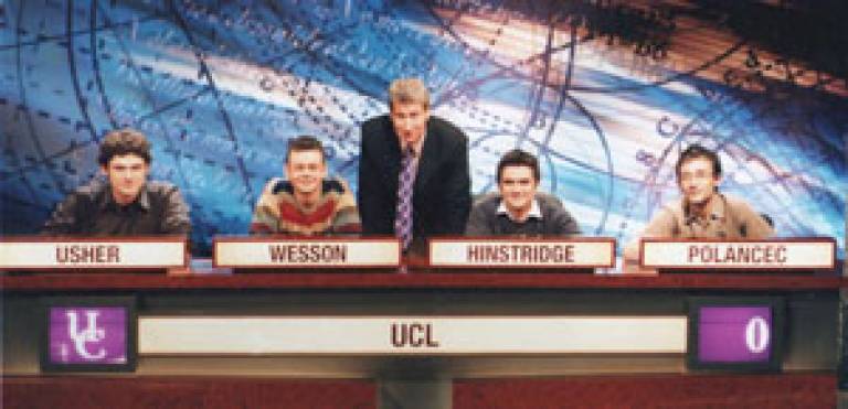 Jeremy Paxman and the UCL team