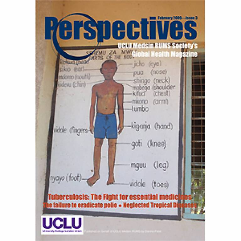 Cover of February 2009 issue of 'Perspectives'