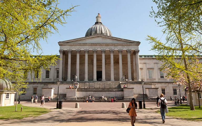 UCL Front Quad and Portico