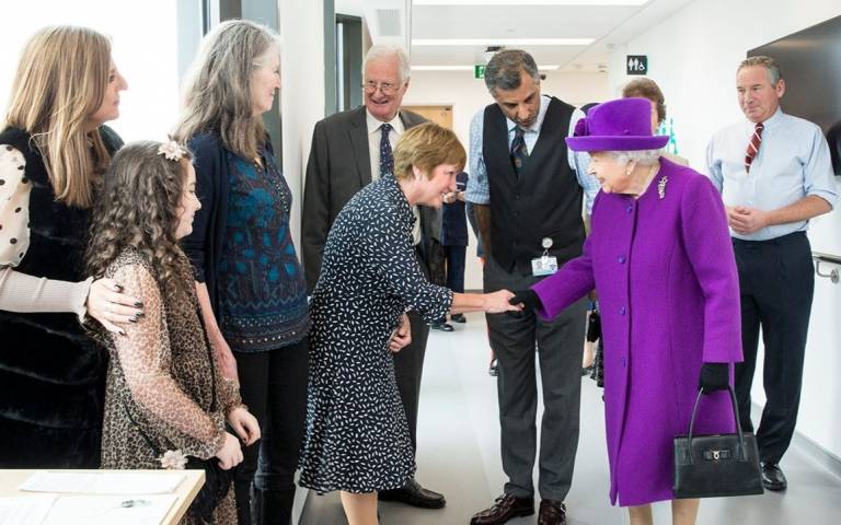 HM The Queen at new UCLH hospital